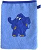 Smithy Waschhandschuh Elefant blau