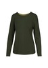 Pip_Studio Langarmshirt in Dunkelgrün