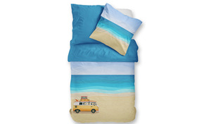Dormabell Satin-Wende-Bettwäsche Beach Van